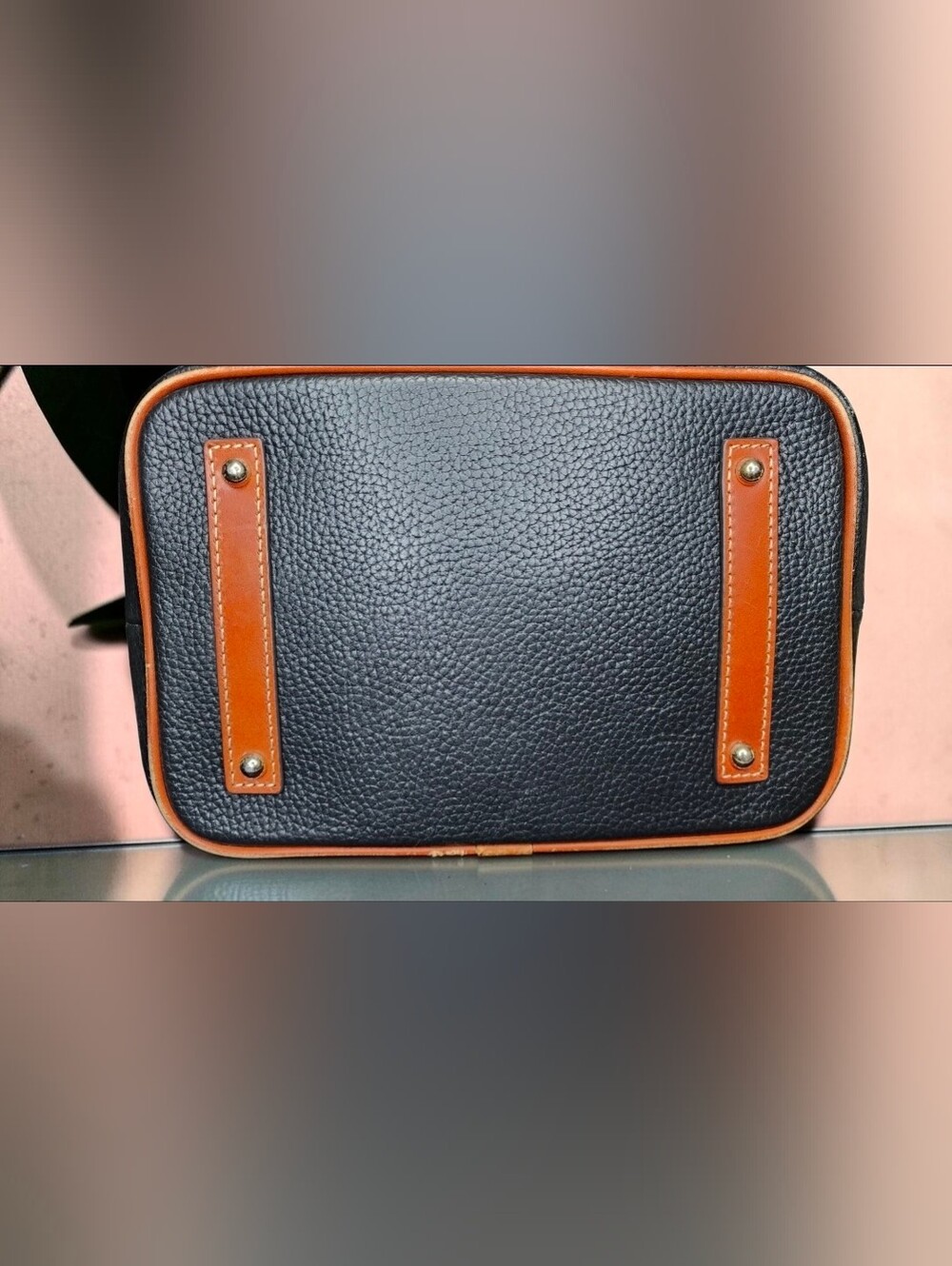 Dooney & Bourke Pebble Leather Cooper Drawstring Bag - Picture 4 of 15
